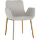 Lucano Belfast Heather Grey Dining Armchair